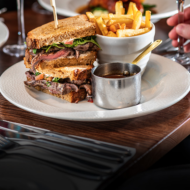 Brunch menu at The Red Lion