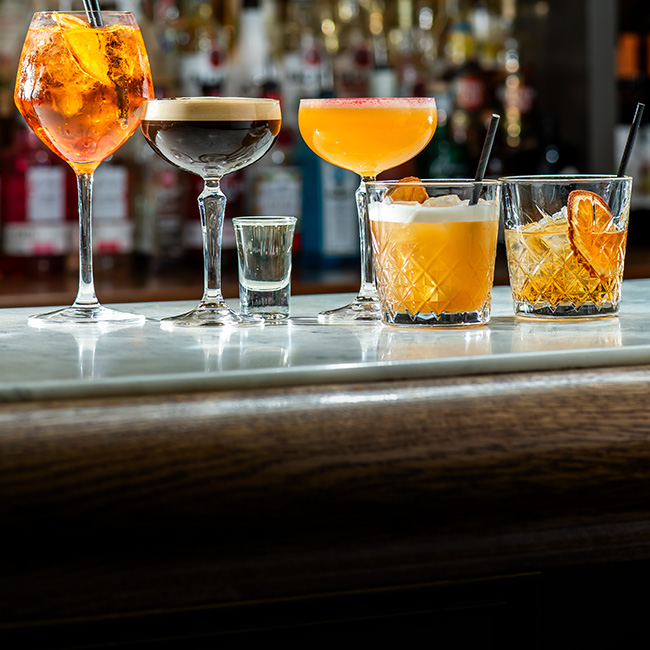 Wine & Drinks menu at The Red Lion